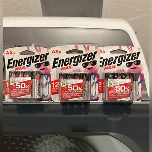 Energizer Max AA8 Batteries set of 3